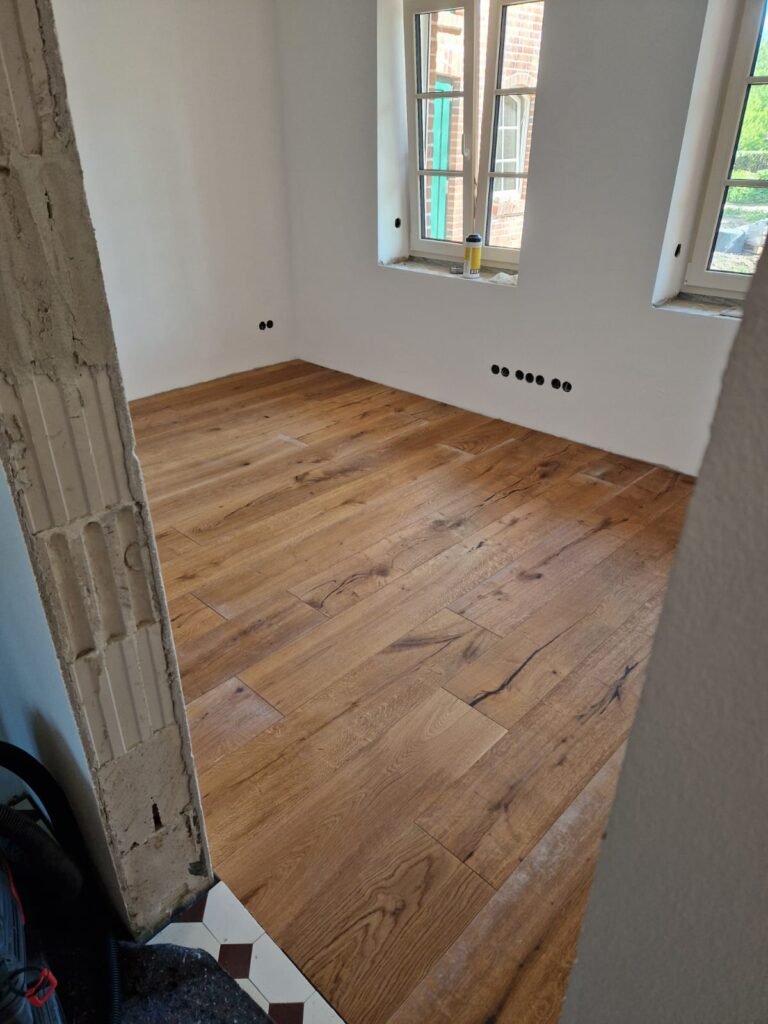 Vinylboden in Altholzoptik im Altbau