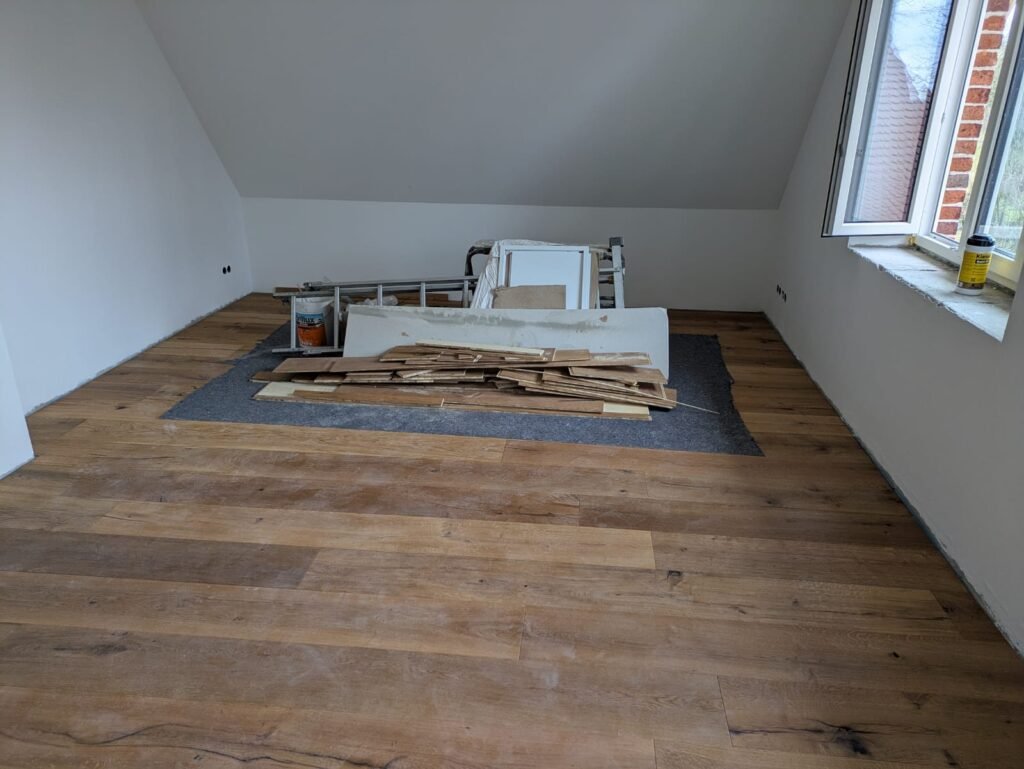 Baustelle aufräumen nach Fertigstellung
