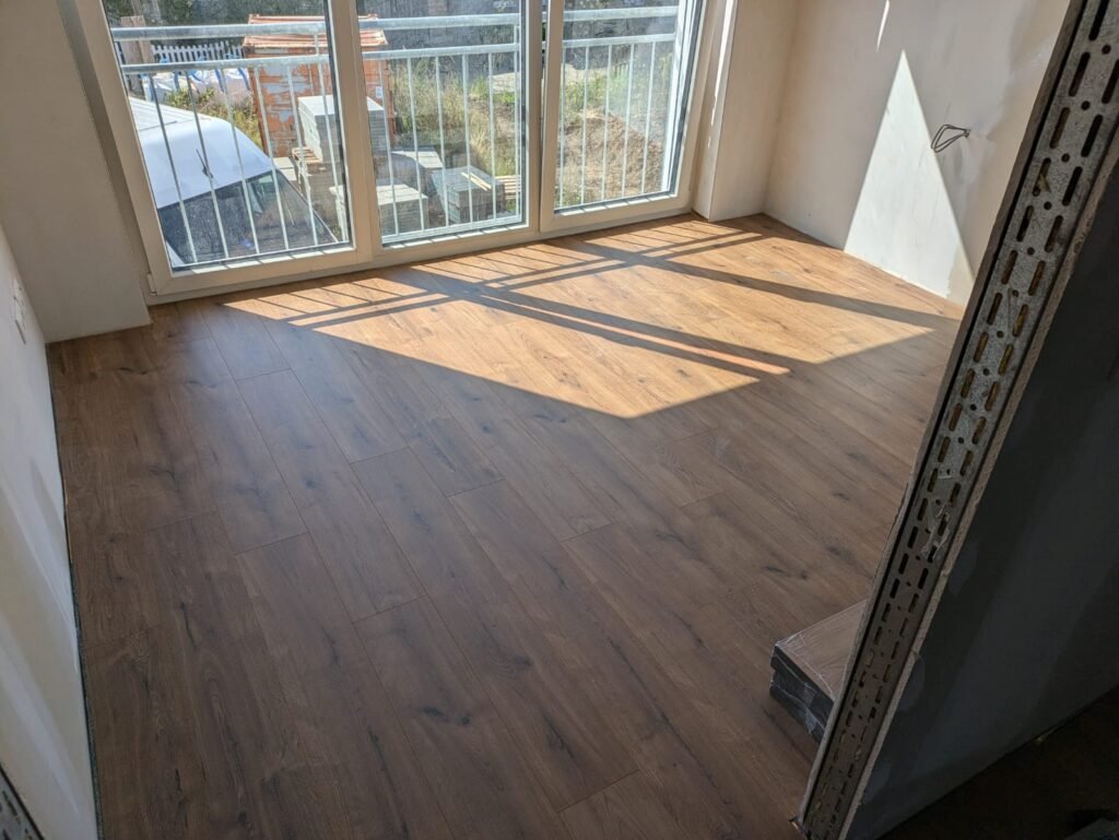 Vinylboden verlegt Neubau