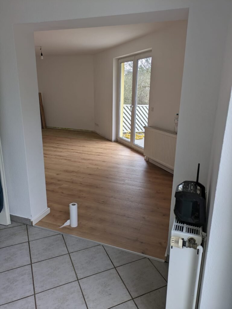 Vinylboden verlegt in Koserow