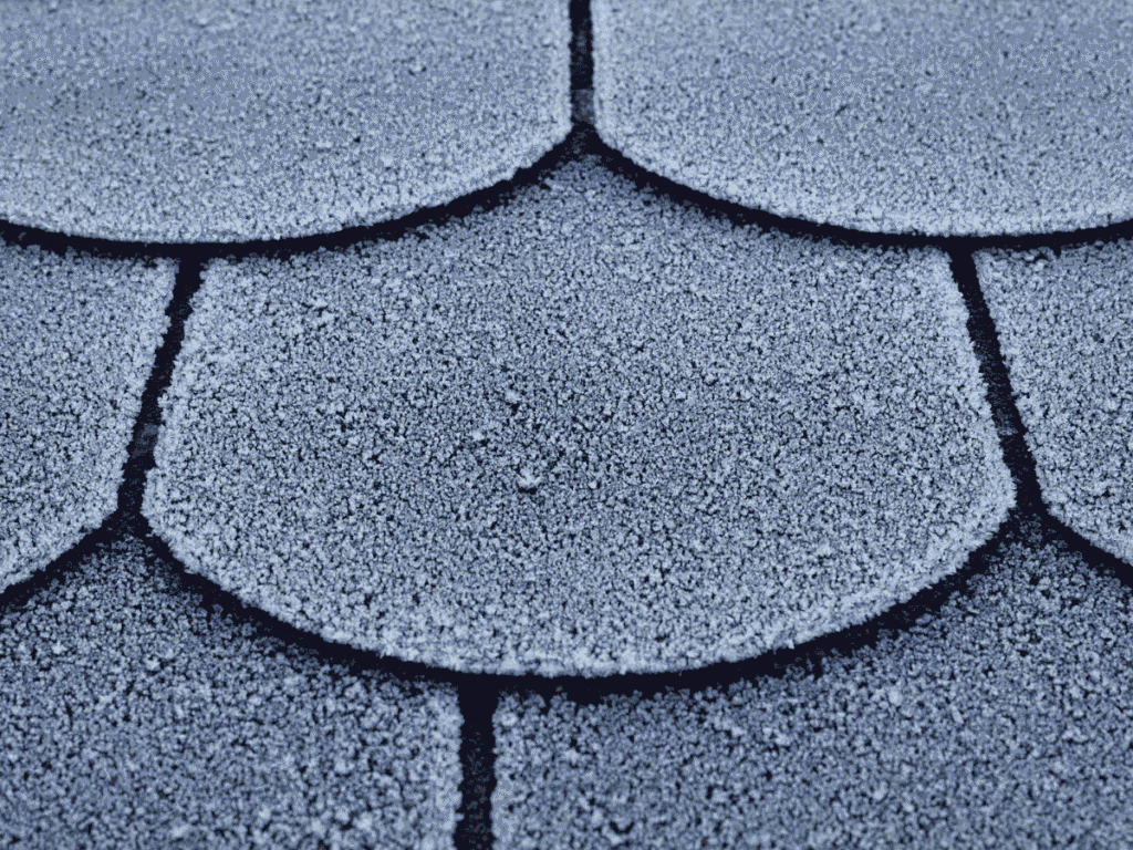 Bitumenschindeln in traditioneller Form für die Bedachung von Gartenhäusern und Gerätehäusern in ganz Mecklenburg-Vorpommern