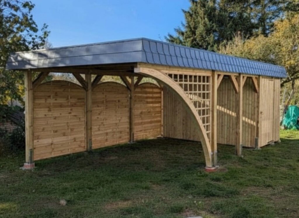 Carports in vielen Varianten gebaut von Holzbau K. Jager
