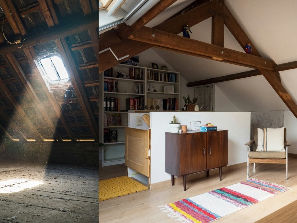 Dachgeschoss Ausbau für zusätzlichen Wohnraum in Stralsund