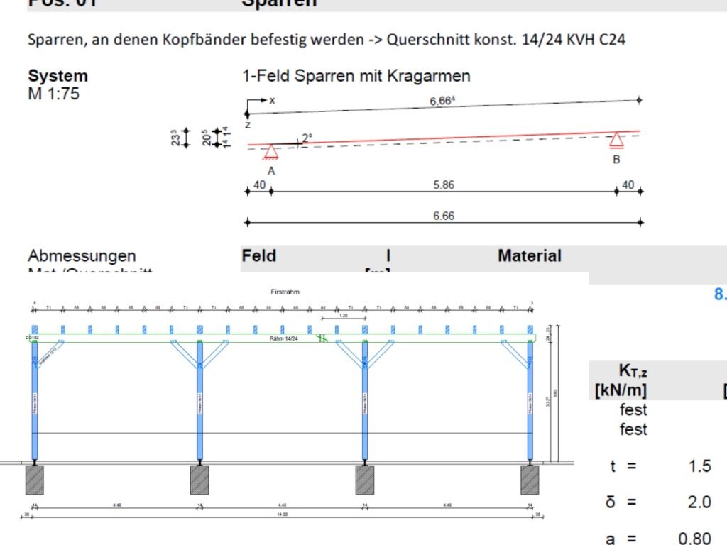 Bauantrag und Statik, alles aus einer Hande